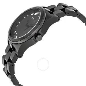 Marc by Marc Jacobs Henry Skeleton Dial Black Plastic Ladies Watch Timepiece Marc by Marc Jacobs Women main image 4